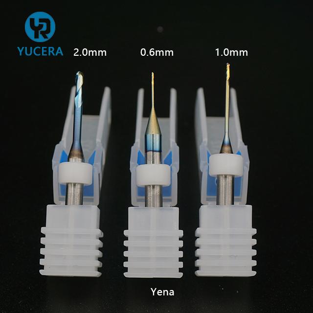 VHF Amann Arum 치과 밀링 Burs CAD CAM 밀링 커터 0.6mm 2.0mm 2.5mm 6