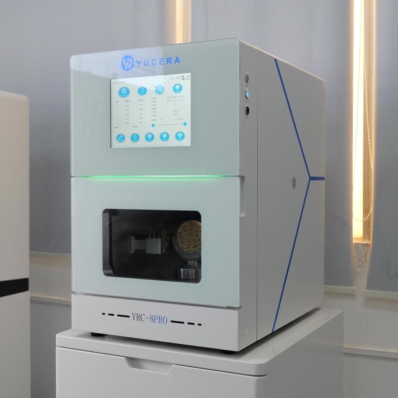 8 Pro 5-Axis Dental Milling Machine 60,000 RPM 18-Tool Capacity for Zirconia PMMA