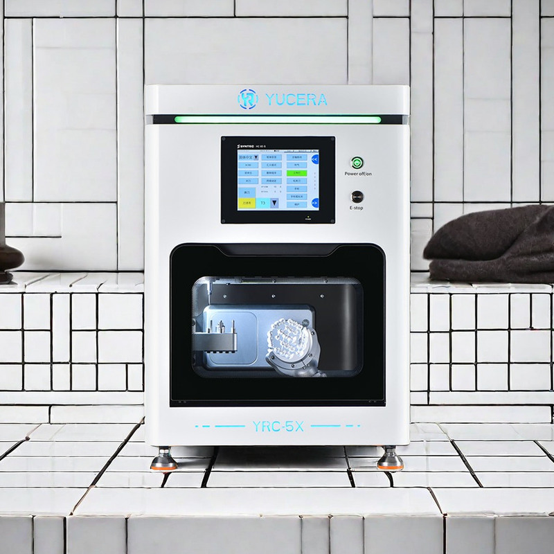 유세라 신규 출시 5축 치과 밀링 머신 범용 캠 건조 실험실 장비 5축 지르코니아 기계 강철 금속