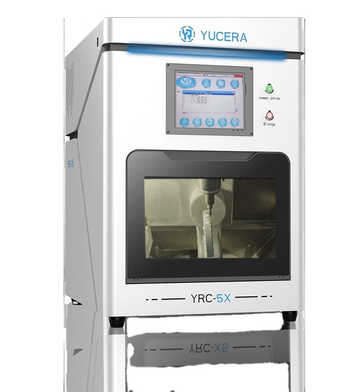 YUCERA YRC-5X 5축 밀링 머신 고속 지르코니아 & 임플란트 어버트먼트 생산