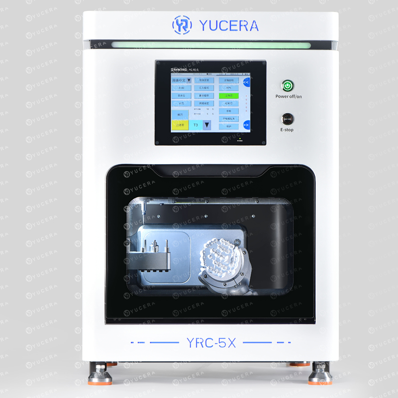 YUCERA YRC-5X 5축 밀링 머신 고속 지르코니아 & 임플란트 어버트먼트 생산