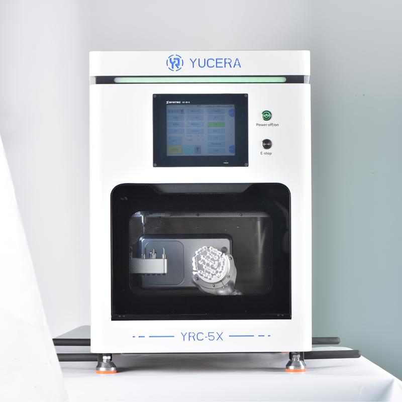 Yucera 다기능 치과 실험실 장비 5축 CNC 밀링 머신 (지르코니아 금속 CAD CAM)
