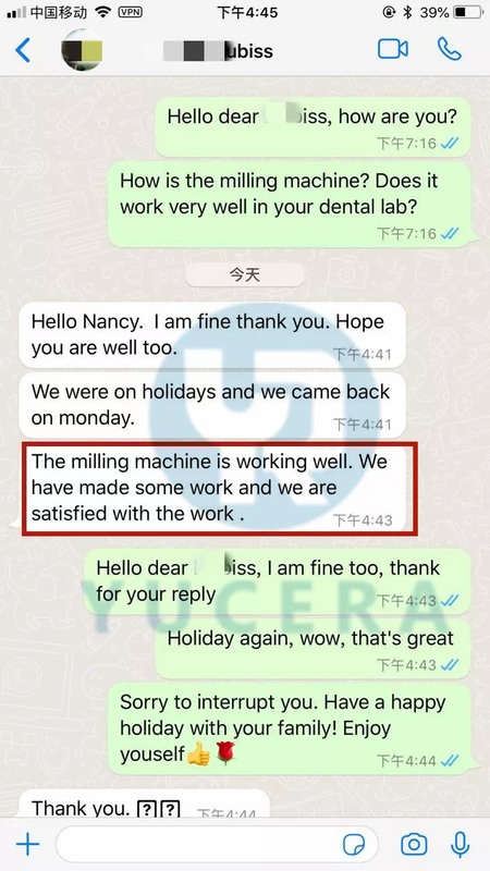 YUCERA YRC-8X 치과 밀링 머신 자동 디스크 교체 고속 밀링 속도 치과 실험실 장비 CAD CAM 솔루션