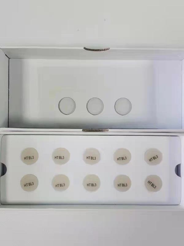 고품질 Yucera 치과 실험실 리튬 디실리케이트 잉곳 프레스 태블릿 (치과 실험실용)