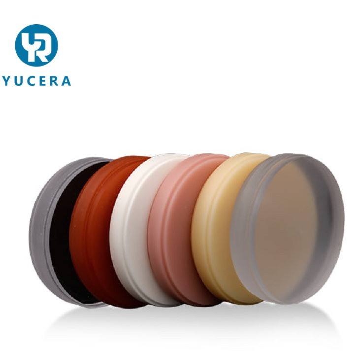 Yucera 치과 재료 PMMA 치과 블록 펜 시스템, 미용 복원용, 고성능