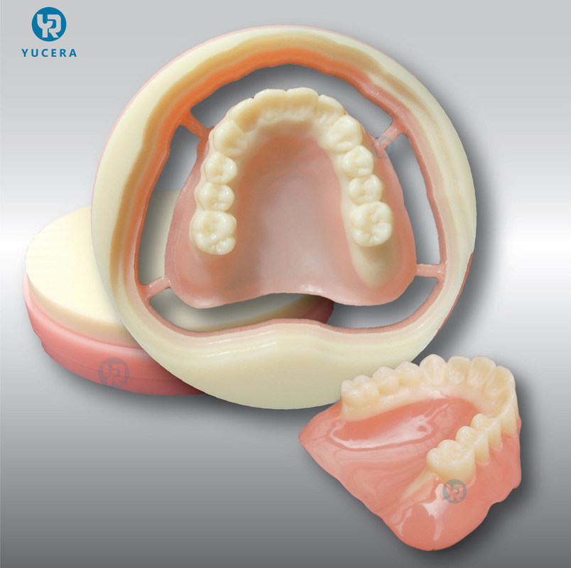 Yucera 치과 재료 PMMA 치과 블록 펜 시스템, 미용 복원용, 고성능