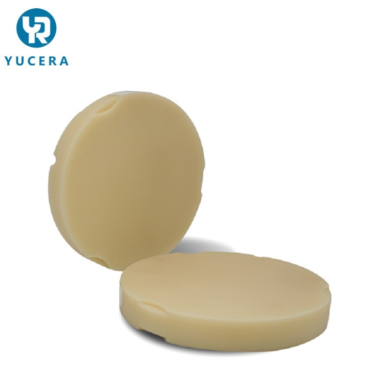 Yucera Cad Cam 프리미엄 치과용 단층 PMMA, 보철물 제작 시 뛰어난 투명도와 강도 제공