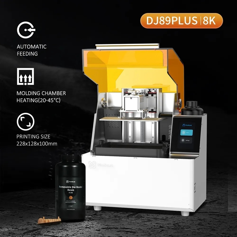 Yucera DJ89 Plus 데스크탑 치과용 3D 프린터 - 선명한 4K 해상도로 치과 실험실 혁신