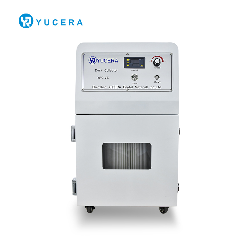 YUCERA YRC-V5 치과용 휴대용 진공 청소기 치과용 CNC 밀링 머신용 치과 기공소
