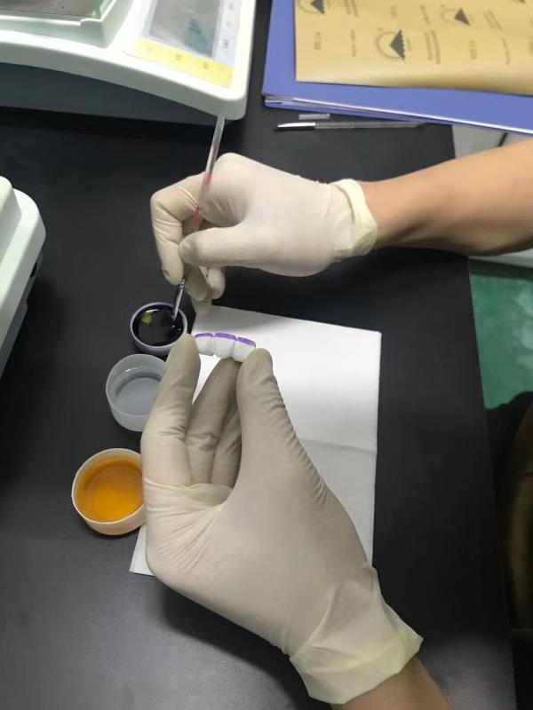 Unique Smile Solutions Yucera 18색 세라믹 지르코니아 착색 키트 치과 기공소 제작용 자연스러운 광택