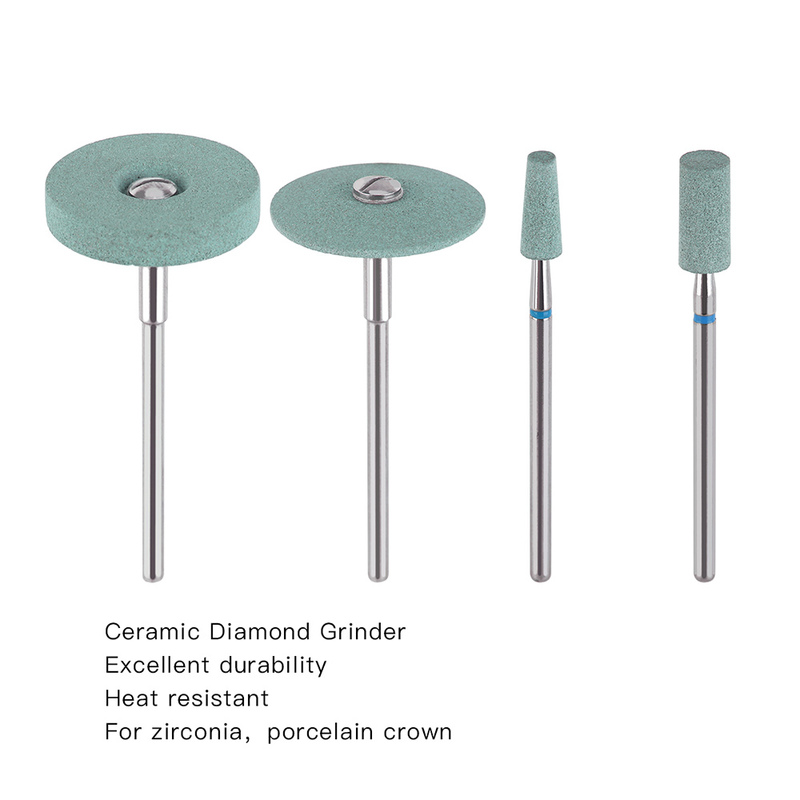 Dental Ceramic Diamond Polishing Stone Disc Turbo Abrasives Zirconia Grinders Burs
