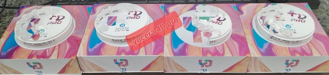 Yucera 4D Pro 95mm 치과용 지르코니아 블록, 다양한 치과 수복 솔루션에 적합한 정밀 치수