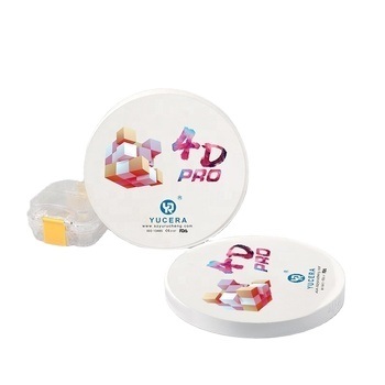 치과용 지르코니아 블록 YUCERA 4D Pro (1200MPa/43-57% 투과율) | 6-레이어 바이오미메틱 기술