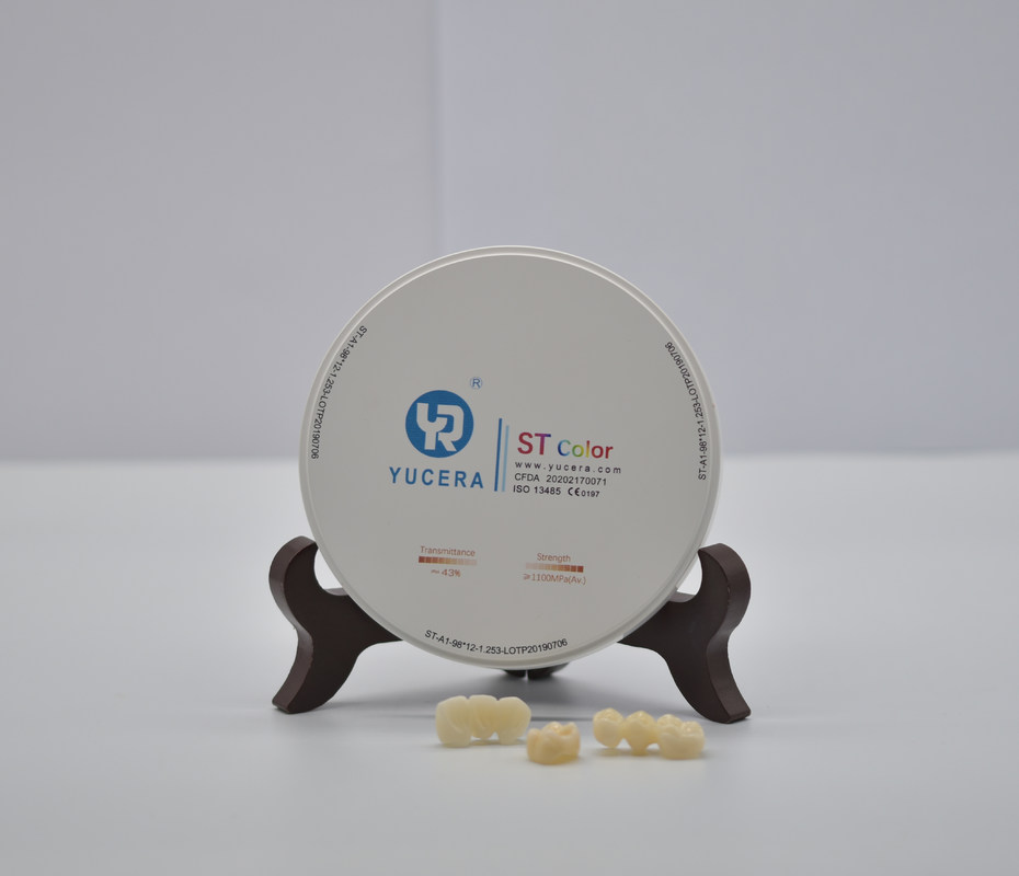 내구성이 뛰어나고 심미적으로 우수한 치과 결과를 위해 Yucera STwhite 지르코니아 재료에 의존하십시오