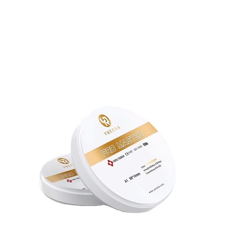 Yucera Pro Master Super Durable Dental Zirconia Block Compatible with CAD CAM System for Precise Restoration