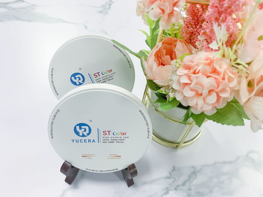 ST 색상 프리 쉐이딩형 산화 지르코늄 블록 치아 CAD 캠 시스템 치아 지르코니아 세라믹 블록